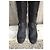Botas Altas Dior Negras de Nubuck Negro - vista 3