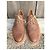 Scarpe derby Colisee De Sacha in pelle intrecciata marrone - vista 3