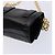 Borsa a spalla Vala Chain di Salvatore Ferragamo in smalto nero e oro Auth hk2388 D'oro - vista 15