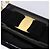 Borsa a spalla Vala Chain di Salvatore Ferragamo in smalto nero e oro Auth hk2388 D'oro - vista 17