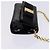 Borsa a spalla Vala Chain di Salvatore Ferragamo in smalto nero e oro Auth hk2388 D'oro - vista 3