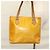LOUIS VUITTON Monogram Vernis Borsa a Mano Houston Gialla M91121 LV Auth BA994 Giallo - vista 27