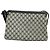 GUCCI GG Supreme Sherry Line Borsa a Spalla PVC Blu Navy Oro Rosso 010 378 Auth MY222 - vista 2