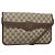 Bolsa de Ombro GUCCI GG Supreme PVC Bege 004 904 0671 Auth BA927