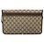 Bolsa de Ombro GUCCI GG Supreme PVC Bege 004 904 0671 Auth BA927 - vista 2