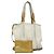 PRADA Shoulder Bag Nylon White Silver Auth hk2408 Silvery