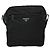 Borsa a Spalla PRADA in Nylon Nero Auth 106791 - vista 13