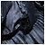 Borsa a Spalla PRADA in Nylon Nero Auth 106791 - vista 22