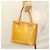 LOUIS VUITTON Monogram Vernis Bolsa de Mano Houston Amarillo M91121 LV Auth BA914 - vista 25
