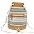Borsa a Spalla Burberry in Tela e Pelle Bianca Auth bs23926 Bianco - vista 2