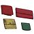 LOUIS VUITTON Portafoglio Epi 4Set Verde Rosso Giallo LV Auth BA640