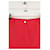 Courreges Mini falda de algodón roja - vista 2