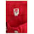 Courreges Mini falda de algodón roja - vista 5