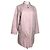Abrigo de algodón rosa Camden de Burberry