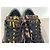Baskets Dolce & Gabbana Daim Marron Noir - vue 4