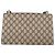 Borsa a Spalla Gucci Medium Dionysus GG in Tela Beige Rosso Bordò - vista 2