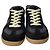 Maison Martin Margiela Sneakers Replica Maison Margiela in pelle nera e camoscio - vista 2