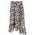 Maje Paisley Print Ruffled Midi Skirt in Multicolor Polyester Multiple colors