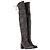 Botas Genna Over The Knee Stuart Weitzman en Ante Gris - vista 6