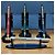 Autre Marque ■SET AUS 4 MULTIFUNKTIONSTIFTEN NIJI QUADRO POINT 4 IN 1■ Schwarz Silber Rot Grün - Ansicht 16