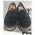 Espadrillas Chanel CC unisex 38 Nero Grigio - vista 13