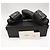 Sandali Chanel in pelle nera Nero - vista 3