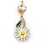 Collana Miu Miu in oro e multicolore - vista 3