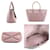 Sac à main en cuir rose Valentino Garavani  - vue 2