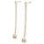 Orecchini Trinity Baby di Cartier D'oro - vista 2
