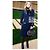 Chanel Abrigo de tweed azul marino con acentos de cuero 38 FR - vista 5
