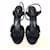 Yves Saint Laurent High Heel Sandals Brown Leather  - view 2