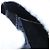 LOUIS VUITTON Borsa a Spalla Avant Garde in Pelle Scamosciata Nera M97093 LV Auth BA550S Nero - vista 11
