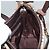 Bolsa de mão em canvas bege com estampa Nova Check da BURBERRY Auth sw226 - vista 17