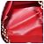 Chloé Borsa a spalla in pelle rossa e oro Chloe Chain Auth EC882 Rosso D'oro - vista 12