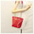 Chloé Borsa a spalla in pelle rossa e oro Chloe Chain Auth EC882 Rosso D'oro - vista 22