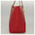 Chloé Borsa a spalla in pelle rossa e oro Chloe Chain Auth EC882 Rosso D'oro - vista 5