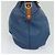 Borsa a mano in pelle MCM Vicetos Logogram 2 vie blu marrone Auth MY353 - vista 3