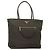 PRADA Borsa Tote Nylon Khaki Oro Auth hk2406 D'oro Cachi