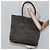 PRADA Borsa Tote Nylon Khaki Oro Auth hk2406 D'oro Cachi - vista 24
