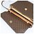 Céline CELINE Macadam Canvas Umhängetasche, PVC-Leder, braun, gold, authentisch, EC933 Golden - Ansicht 10