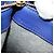 Céline Borsa a spalla CELINE Trio in pelle blu oro Auth EC863 D'oro - vista 12