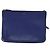 Céline Borsa a spalla CELINE Trio in pelle blu oro Auth EC863 D'oro - vista 13