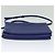 Céline Borsa a spalla CELINE Trio in pelle blu oro Auth EC863 D'oro - vista 5