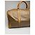 Céline Vintage Celine Paris Triomphe Leder Monogram Reisetasche, goldbraun - Ansicht 11