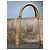 Céline Vintage Celine Paris Triomphe Leder Monogram Reisetasche, goldbraun - Ansicht 3