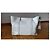 MIU MIU BORSA SHOPPING GRACE LUX IN PELLE. Bianco - vista 3