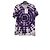 T-shirt Christian Dior Mumbai Edition Bianca e Viola Viola scuro