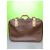 Valigia Gucci Micro GG Marrone Pelle e Tela - vista 10