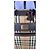 Borsa da viaggio Burberry marrone chiaro pelle e tela - vista 4