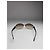 Vintage Loewe Madrid übergroße rahmenlose Brille Braun - Ansicht 9